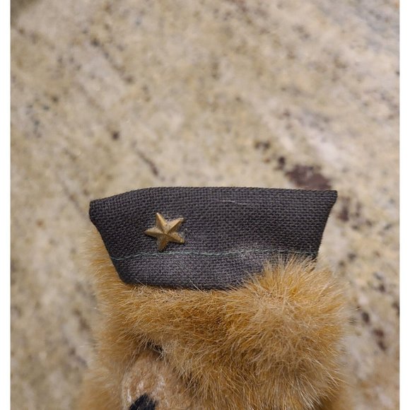 1992 TY inc Bear Miltary Hat and Matchbox Army Tank about 7" - Picture 3 of 12